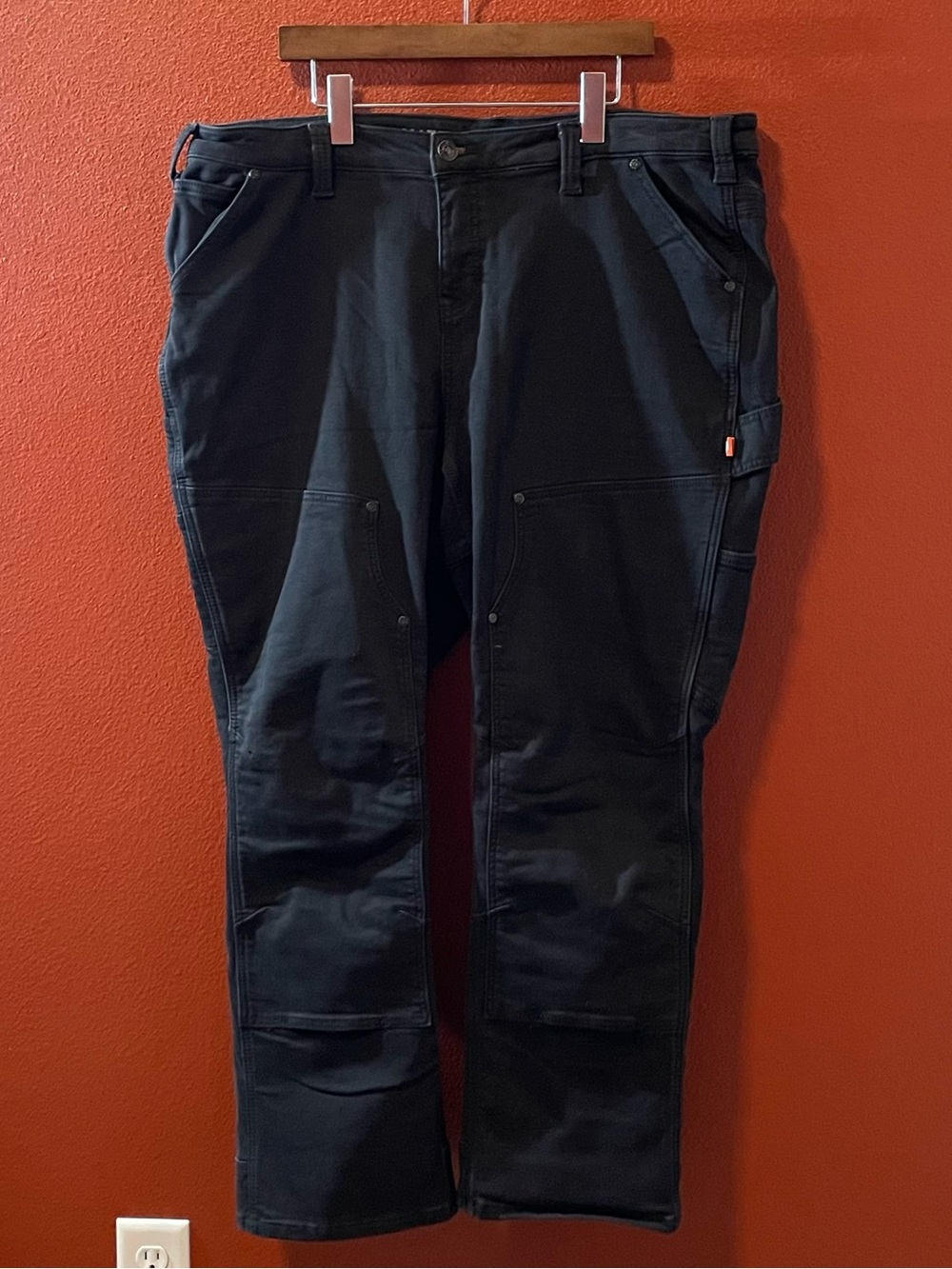 Dovetail Workwear Women’s Hot Swap Stretch Denim Insulated Chaud Black Jeans